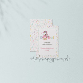 Einhorn-Valentinstag-Karte Einladung