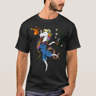 Einhorn-Veganer-Gärtner T-Shirt