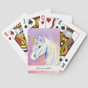 Einhorn von: Mendi Vernatter Spielkarten