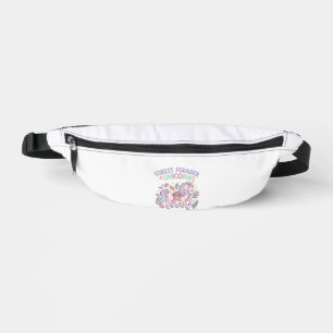 Einhorn-Wald-Sammler-Einhorn-Grafikdesign Weiß Bauchtasche