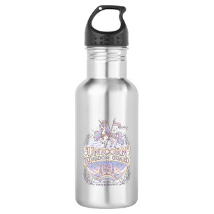 Einhorn Wanderlust Einhorn Geschenkidee Vektor Des Edelstahlflasche