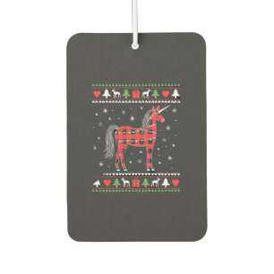 Einhorn-Weihnachtsbaum-Lichter-Dekoration Xmas Swe Autolufterfrischer