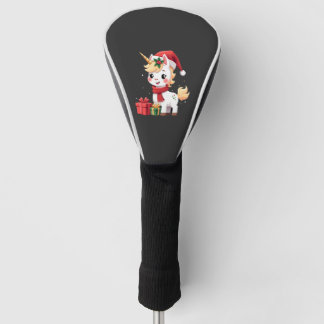 Einhorn Weihnachtsdekoration Santa Einhorn Weihnac Golf Headcover