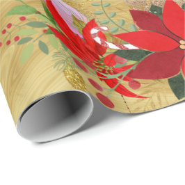 Einhorn Weihnachtsfeiertage Lux Einhorn Roter Park Geschenkpapier