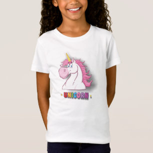 Einhorn weißes T-Shirt