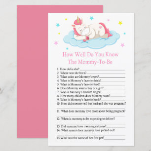 Einhorn Wie gut kennst du die Babyparty