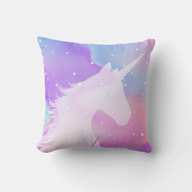 Einhorn - Wurfs-Kissen 16x16 Kissen (Vorderseite)