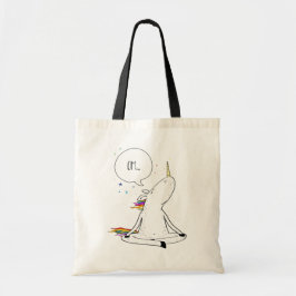 Einhorn-Yoga-lustiger Einhorn-Liebhaber Tragetasche