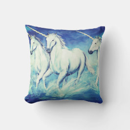 Einhorn Zeichnend Kissen