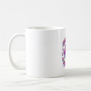Einhorn zu glamourös zum Galoppieren Kommerzieller Kaffeetasse