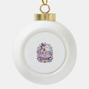 Einhorn zu süß zum Erschrecken Buntes Marktplatz-K Keramik Kugel-Ornament