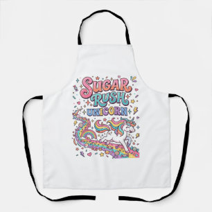 Einhorn Zuckerrausch Einhorn Kawaii Marktplatz Kun Schürze