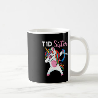 Einhorn zur Unterstützung von Schwesterdiabetes Ty Kaffeetasse