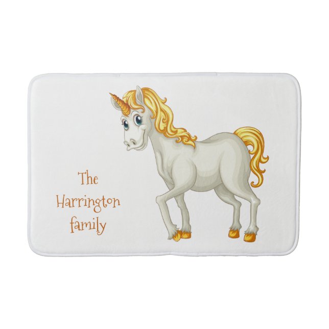 Einhornbadematten Badematte (Vorderseite)