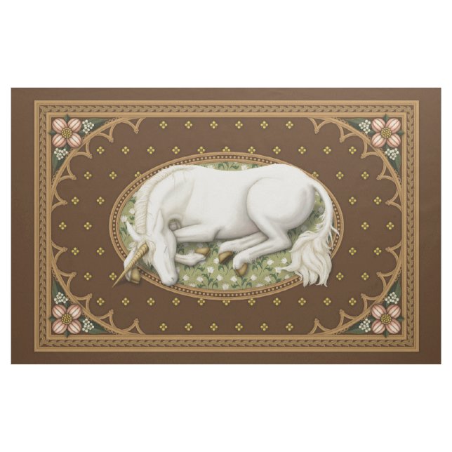 Einhornbraun 1 yd Panel Stoff (Yard (91,4 cm))