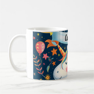 Einhorndesign für Kinder Kaffeetasse
