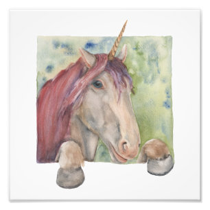 Einhorndrucke für Foto