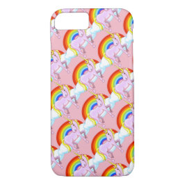 Einhörner auf Rainbows Handy-Fall Case-Mate iPhone Hülle