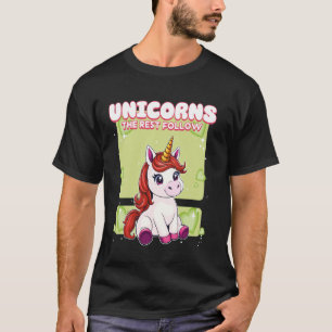 Einhörner Der Rest Folgt Einhorn T-Shirt