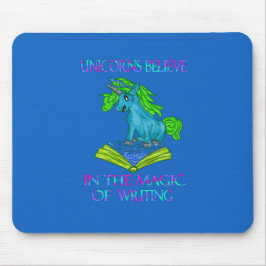 Einhörner glauben an die Magie Mousepad