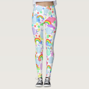 Einhörner und Regenbogen Leggings
