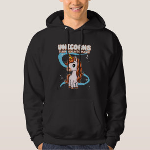 Einhörner verwandeln Meh in magische Einhörner Hoodie
