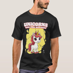 Einhörner verwandeln Meh in magische Einhörner T-Shirt