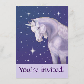 Einhorngeburtstagsfeier Einladung