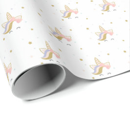 Einhorngeschenkverpackungspapier Geschenkpapier