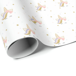 Einhorngeschenkverpackungspapier Geschenkpapier