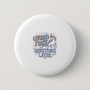 Einhornhorn Erste Fragen Später Liebenswerte Aufkl Button