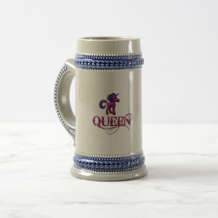 Einhornkönigin Bierglas