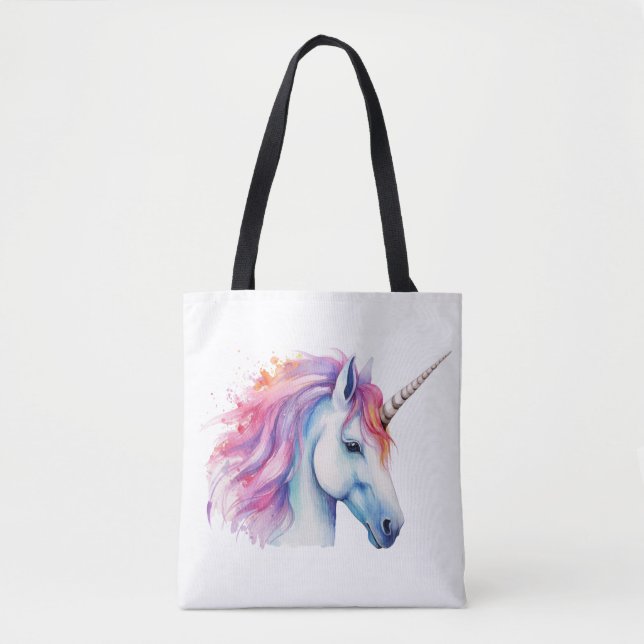 Einhornkopf  tasche (Vorderseite)