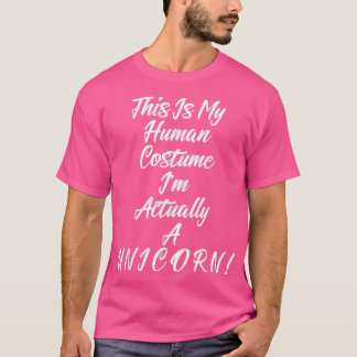 Einhornkostüm Niedlich und sonniges Halloween-Einh T-Shirt
