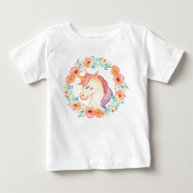 Einhornkraut-Shirt Baby T-shirt (Vorderseite)