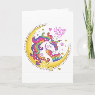 Einhornmagic Grußkarte (Leere) Karte