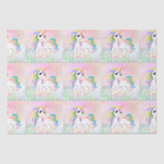 Einhornmagie fliegendes Pferd magische Einhornflie Seidenpapier