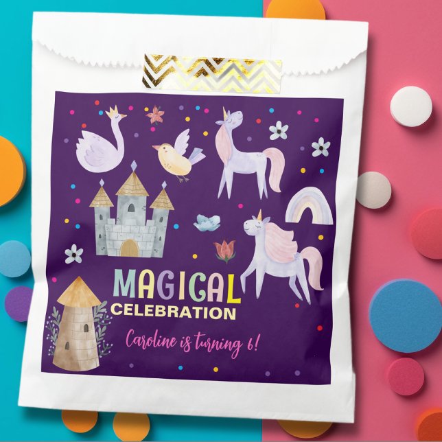 Einhornmagie Geburtstagskinder Geschenktütchen (Von Creator hochgeladen)