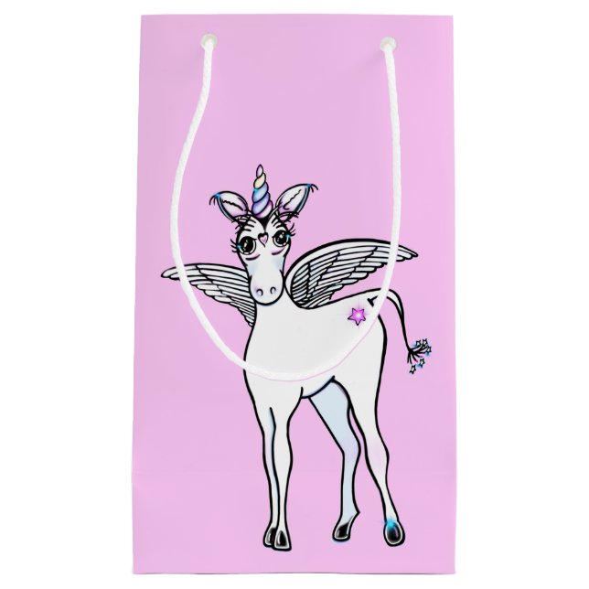 Einhornmagie Kleine Geschenktüte (Vorderseite)