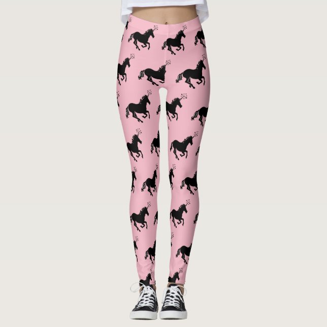 Einhornmagie Leggings (Vorderseite)