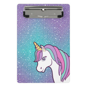 Einhornmagie Mini Klemmbrett