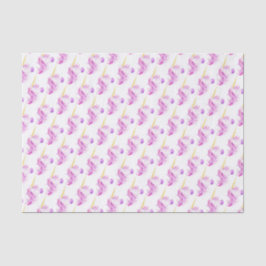 Einhornpapier für Wasserfarben-Pferde-Kopfkunstpap Seidenpapier