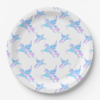 Einhornpapierplatte Pappteller