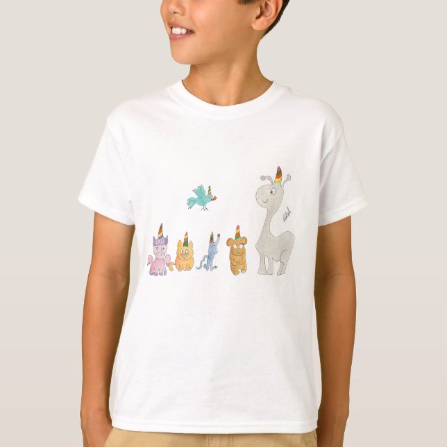 Einhornparade T-Shirt (Vorderseite)