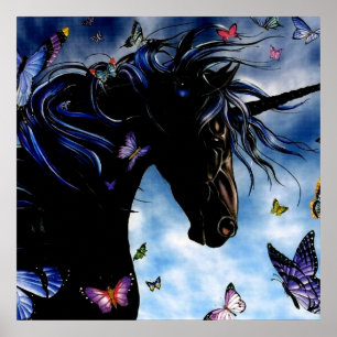 Einhornplakat Poster