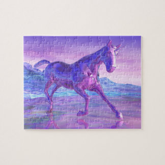 Einhornpuzzlespiel