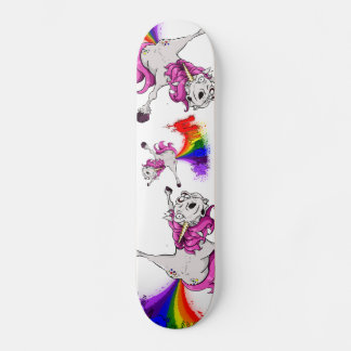 Einhornregenbogen-Furz Skateboard