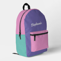 Einhornrucksack - Modernes Minimalistisches Rosa u