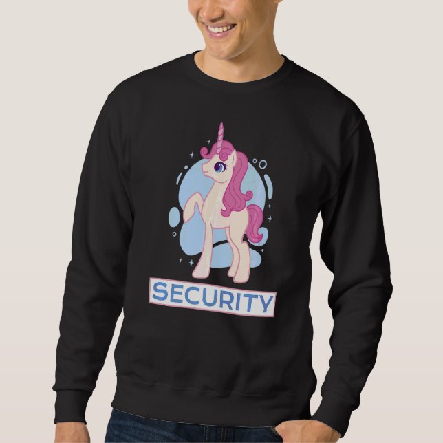 Einhornsicherheit Sweatshirt (Vorderseite)