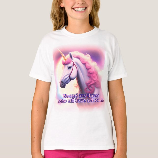 Einhornträume T-Shirt (Vorderseite)